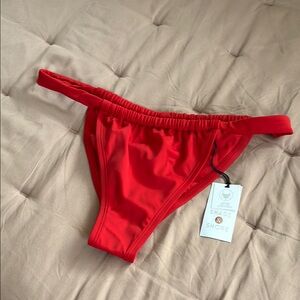 Shade & Shore Bold Red Swim Bottom